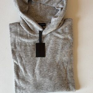 Asher Men's Light Gray Hoodie Sweater